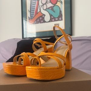 croc heels